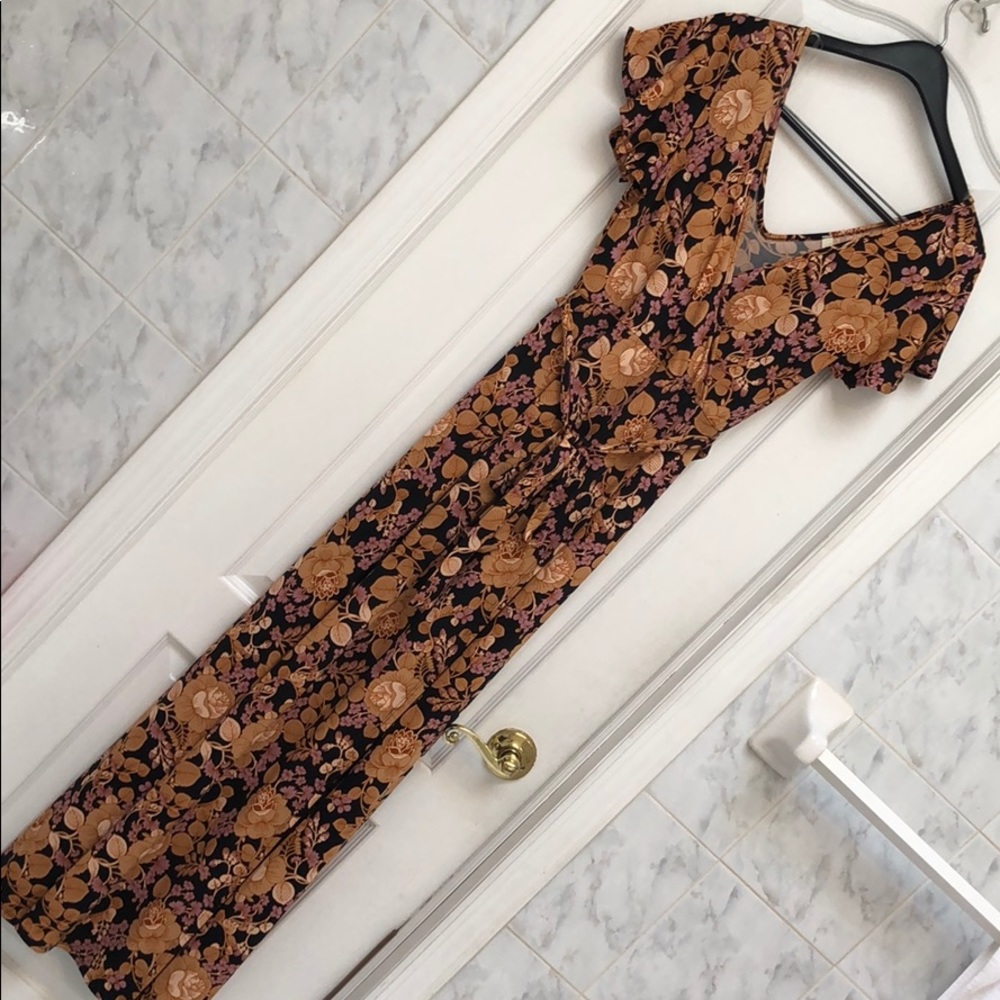 1 LEFT! Floral print Maxi Dress - Picture 8 of 8